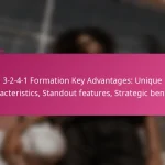 3-2-4-1 Formation Key Advantages: Unique characteristics, Standout features, Strategic benefits