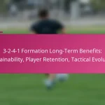 3-2-4-1 Formation Long-Term Benefits: Sustainability, Player Retention, Tactical Evolution