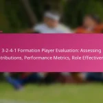 3-2-4-1 Formation Player Evaluation: Assessing Contributions, Performance Metrics, Role Effectiveness