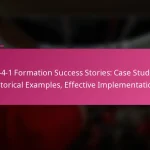 3-2-4-1 Formation Success Stories: Case Studies, Historical Examples, Effective Implementations