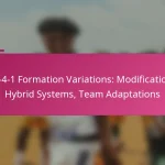 3-2-4-1 Formation Variations: Modifications, Hybrid Systems, Team Adaptations