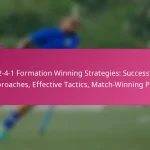 3-2-4-1 Formation Winning Strategies: Successful Approaches, Effective Tactics, Match-Winning Plays