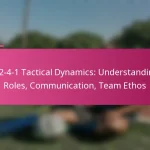 3-2-4-1 Tactical Dynamics: Understanding Roles, Communication, Team Ethos