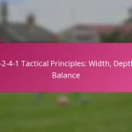 3-2-4-1 Tactical Principles: Width, Depth, Balance