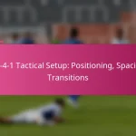 3-2-4-1 Tactical Setup: Positioning, Spacing, Transitions