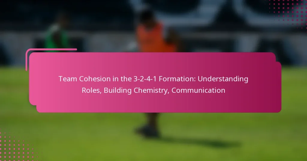 Team Cohesion in the 3-2-4-1 Formation: Understanding Roles, Building Chemistry, Communication